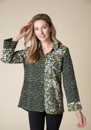 41623 - Rustling Leaves Shaped Shirt