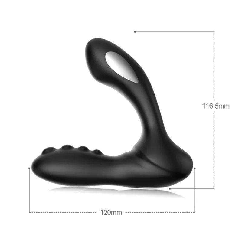 7312M      Dual Motor Gladiatus 8 Function Rechargeable Waterproof Prostate Vibrator