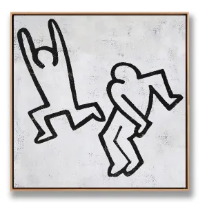 Abstract Dancing Man Painting H162S
