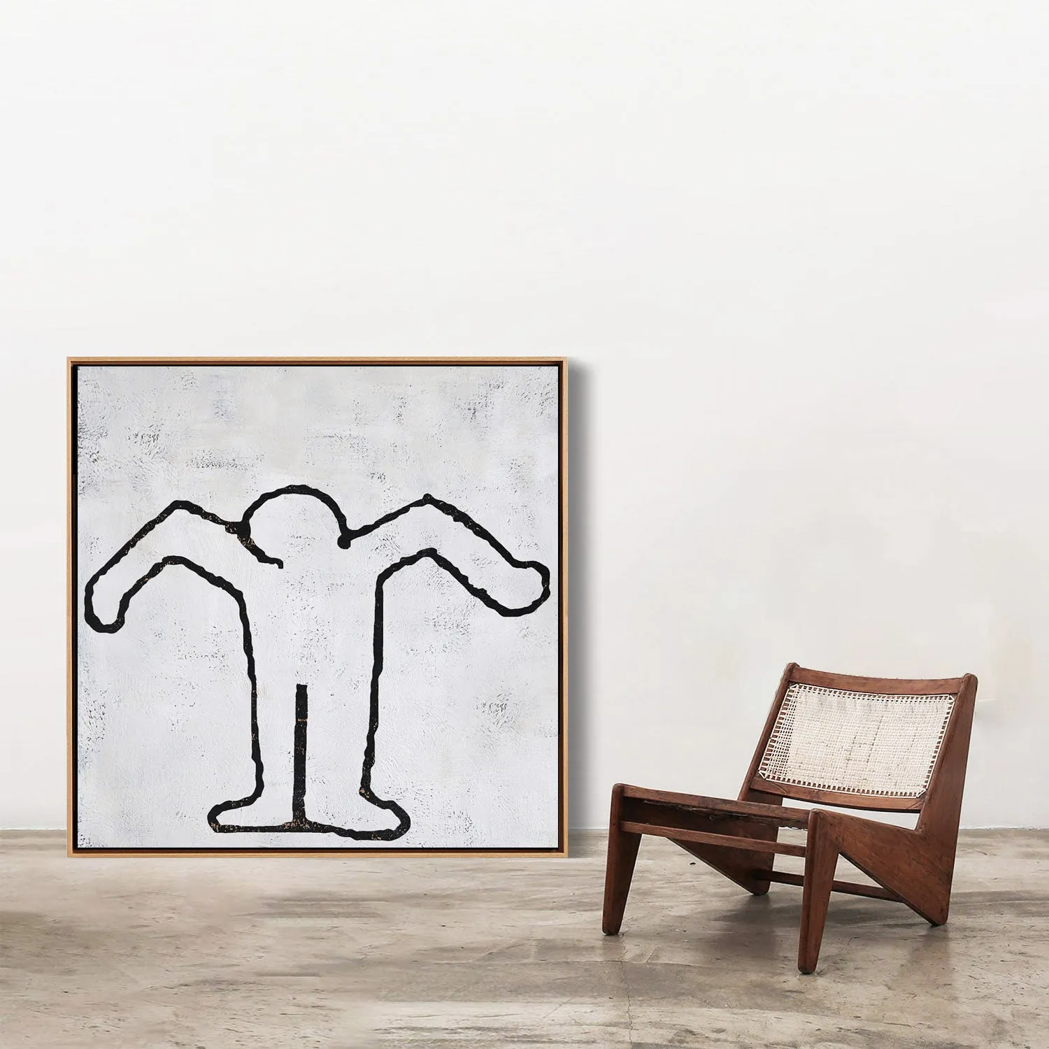 Abstract Dancing Man Painting H210S