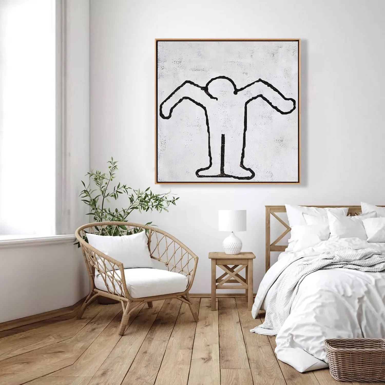 Abstract Dancing Man Painting H210S