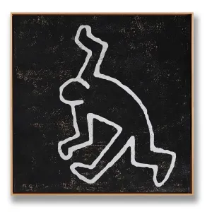 Abstract Dancing Man Painting H273S