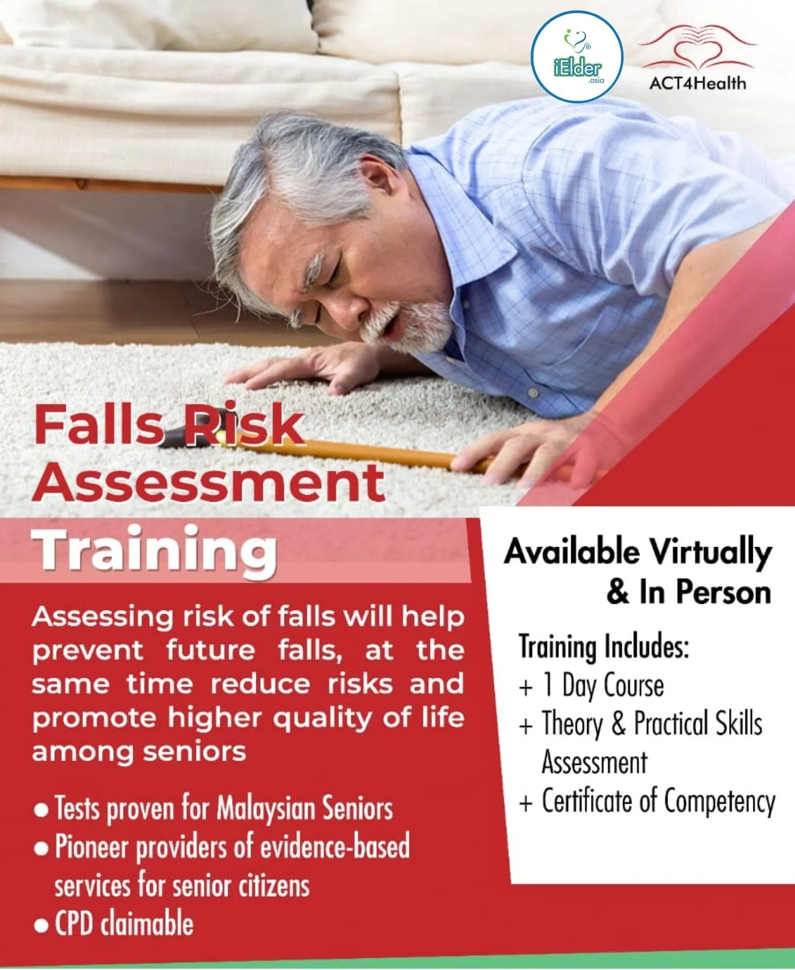 ACT4Health Falls Risk Assessment Training among Senior Care Home Caregiver  (19 June 2025)