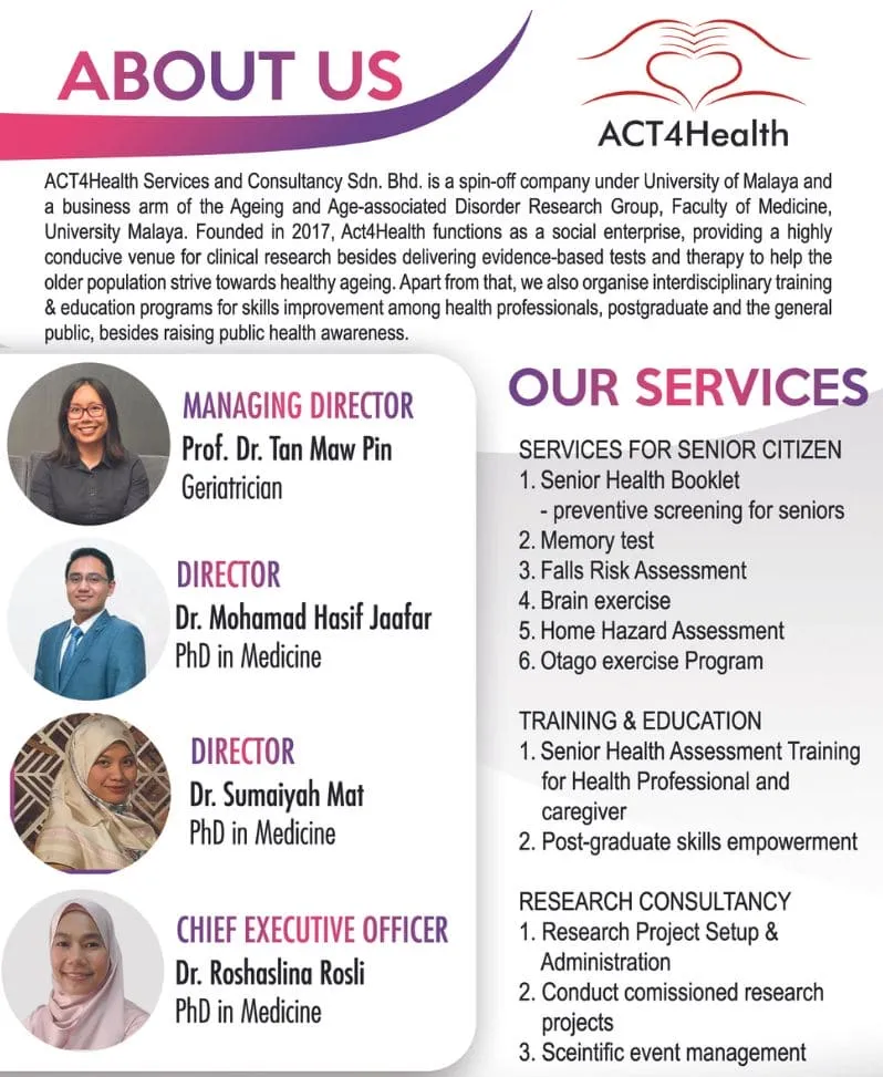 ACT4Health Falls Risk Assessment Training among Senior Care Home Caregiver  (19 June 2025)
