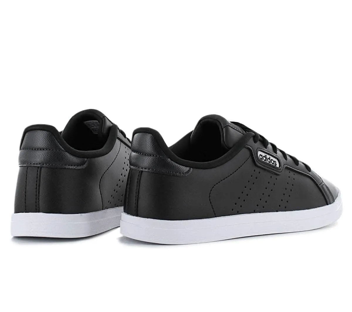 adidas Courtpoint Base Leather (W) - Damen Schuhe Leder Schwarz GZ5336