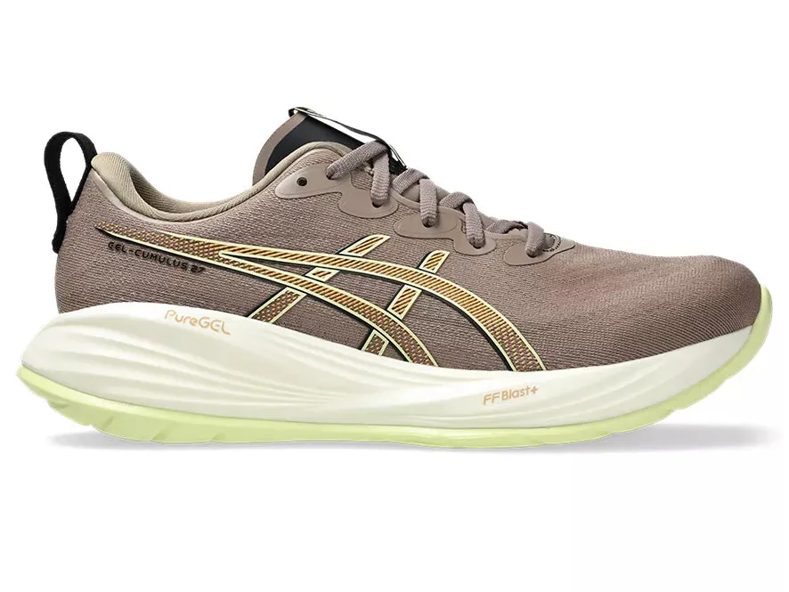 Asics | Gel-Cumulus 27 | Men's | Taupe Grey/Black