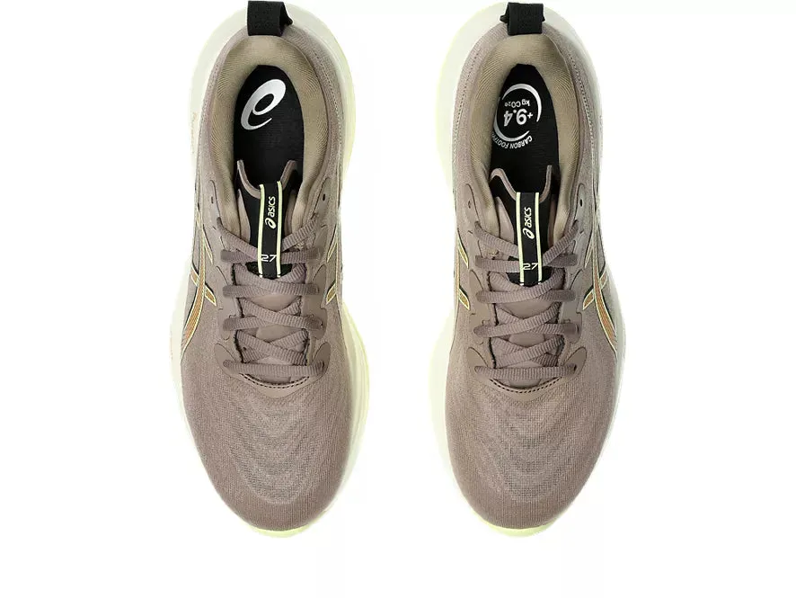 Asics | Gel-Cumulus 27 | Men's | Taupe Grey/Black