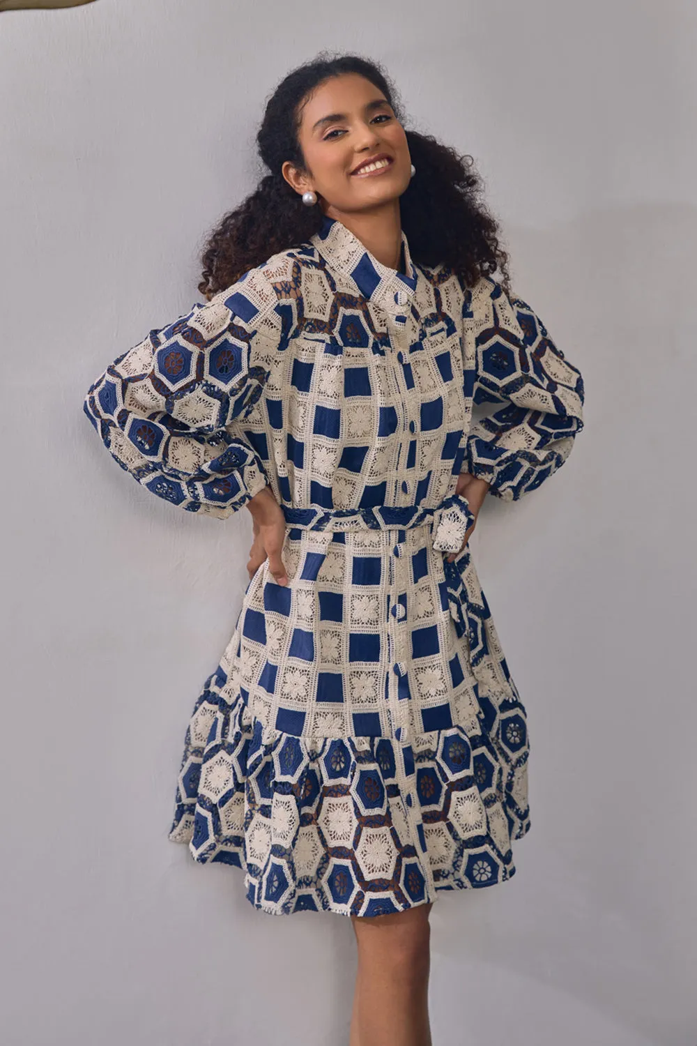 Azure Whispers Dress