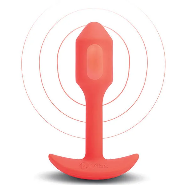 B-Vibe Snug Plug Anal Vibrant 10 Cm