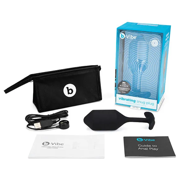 B-Vibe Snug Plug Anal Vibrant 15 Cm