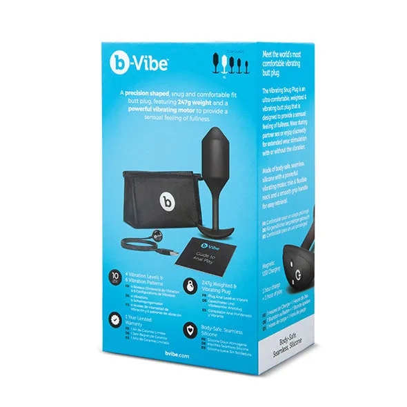 B-Vibe Snug Plug Anal Vibrant 15 Cm