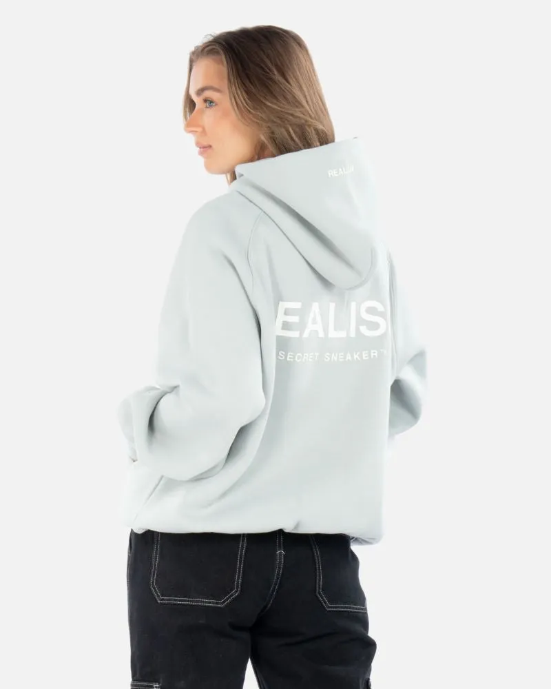 BACK LOGO HOODIE SUB SLATE