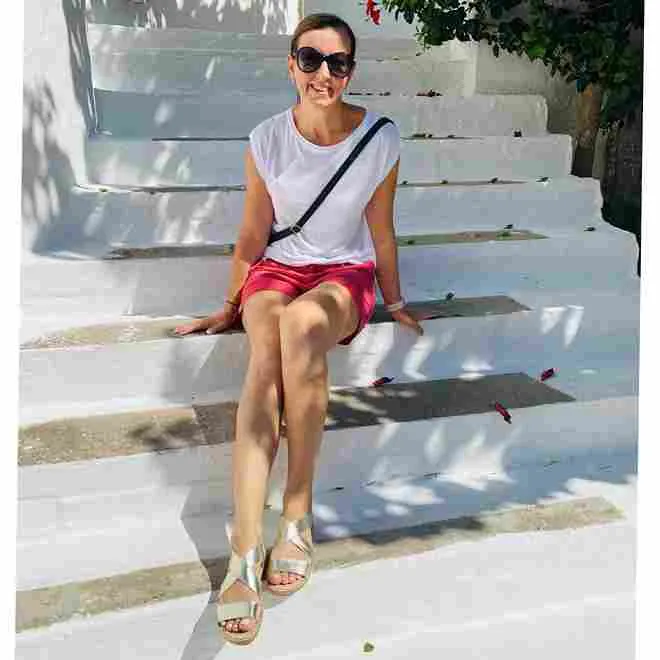 Beach Espadrille in Champagne