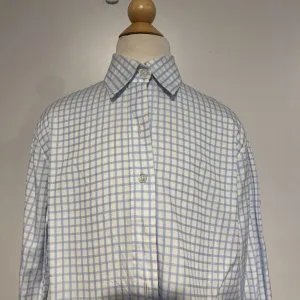 Becker Brothers White/Blue Check Shirt