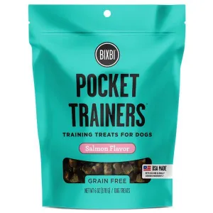 BIXBI Pocket Trainers Salmon Flavor Grain-Free Dog Treats (6-oz bag)