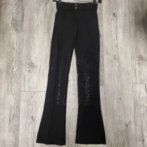 black bootcut jods