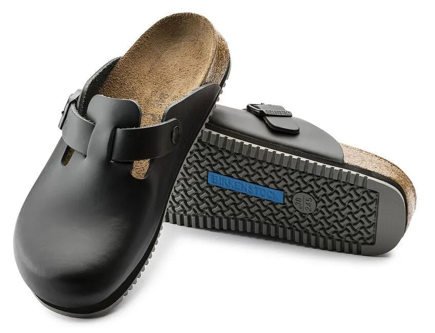 'Boston BS' unisex clog sandal - Black