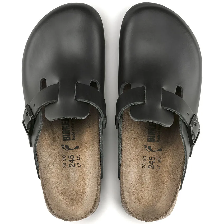'Boston BS' unisex clog sandal - Black