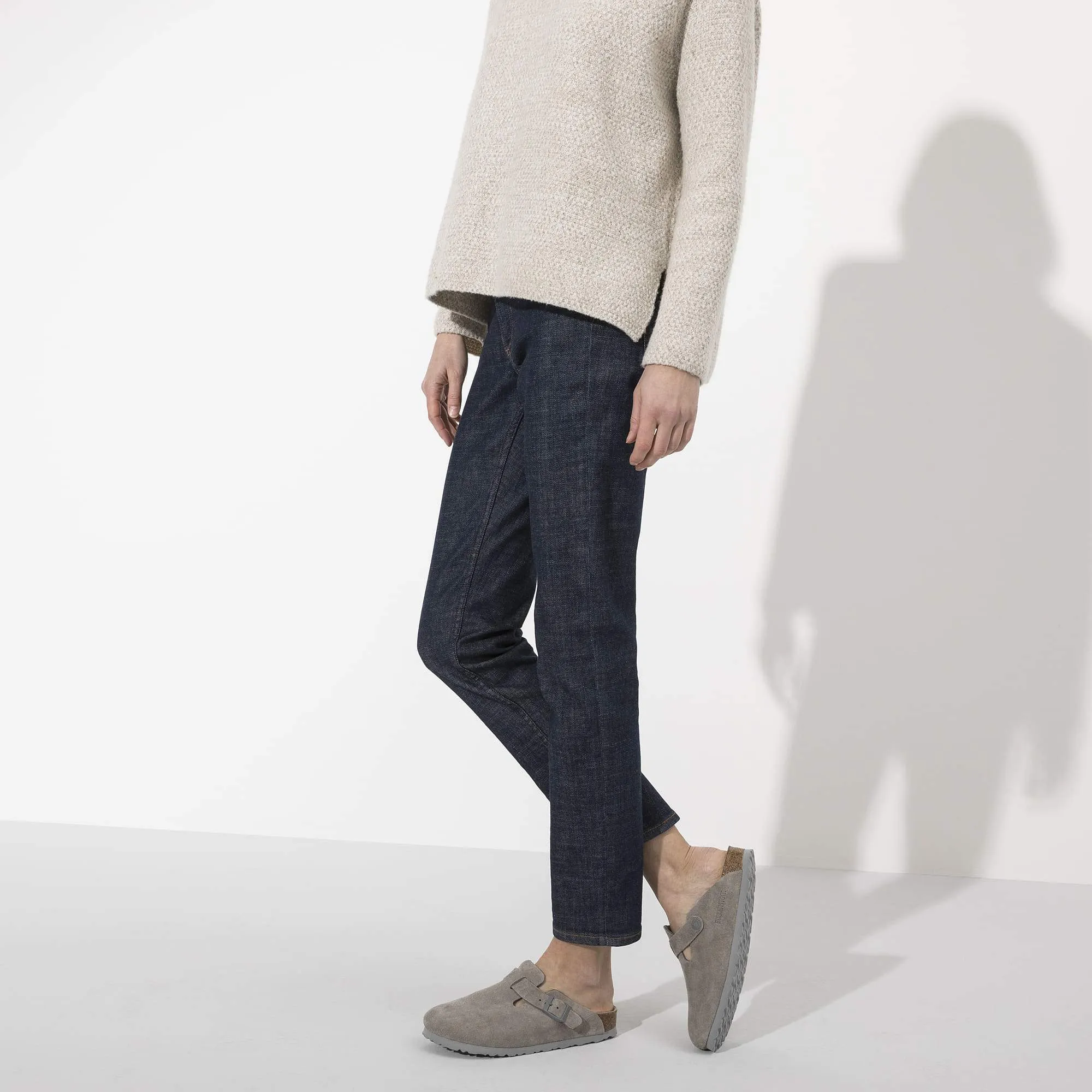 Boston Soft Footbed Suede Leather