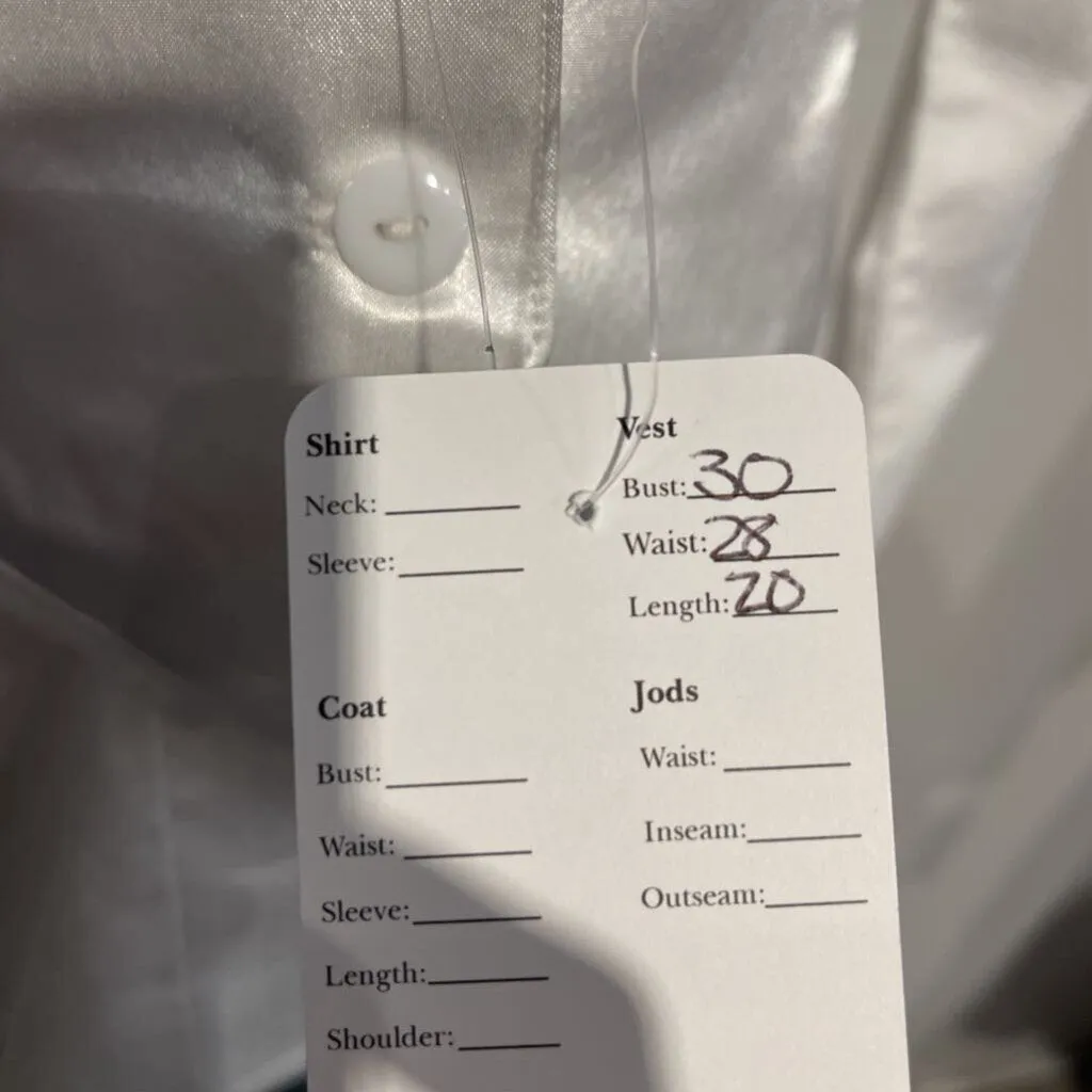 BRB White Vest