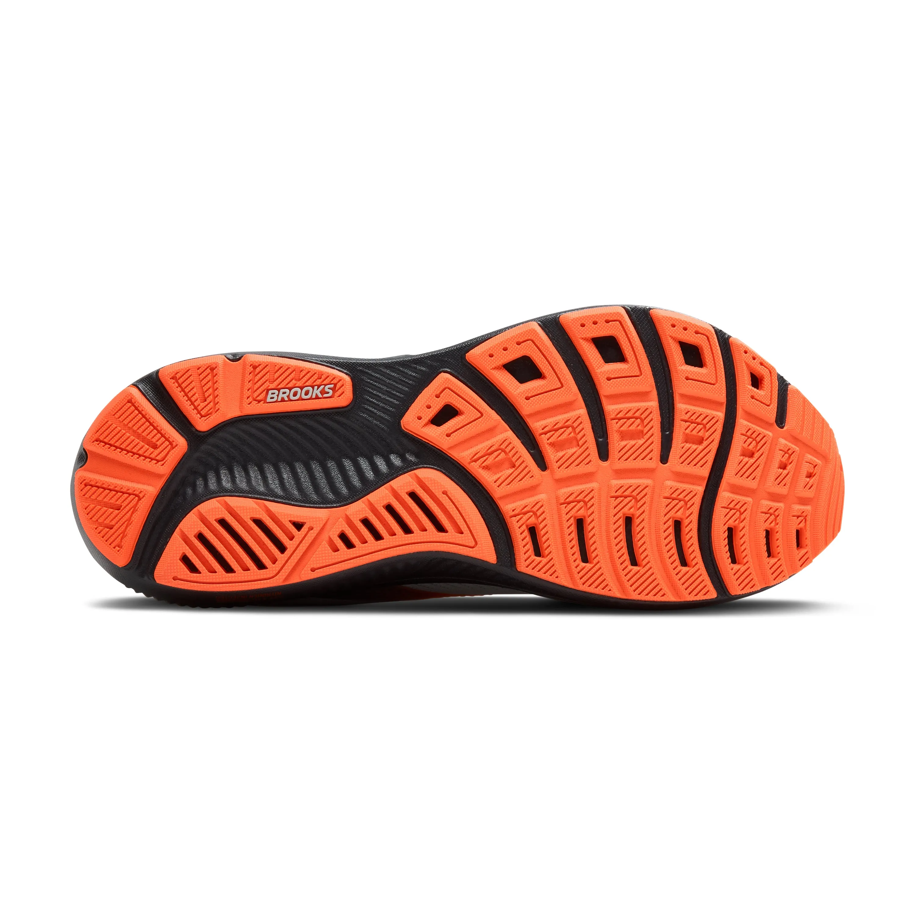 Brooks | Ghost 17 | Men's | Oyster Mushroom/Orange/Ebony