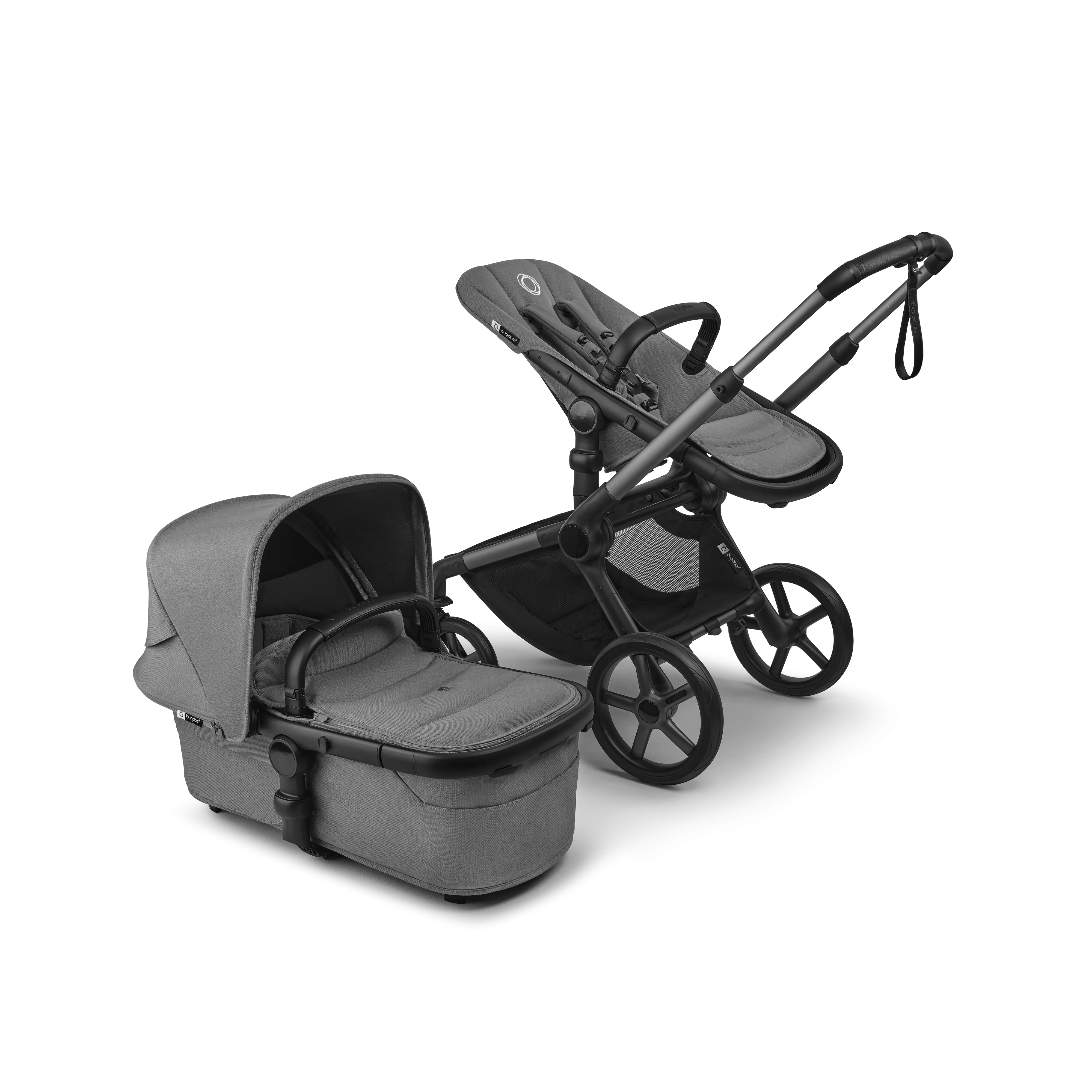 Bugaboo Fox 5 Renew Complete Bundle - Graphite/Moon Grey/Moon Grey