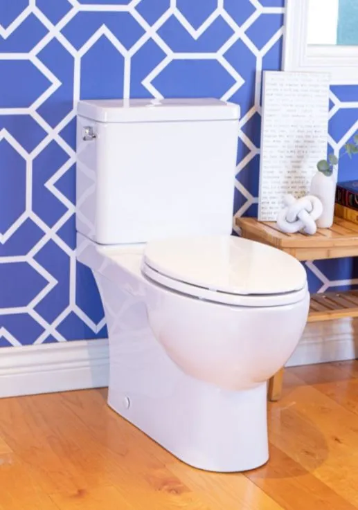 Caroma Caravelle Smart 2-Piece (Lever) Dual-Flush Toilet