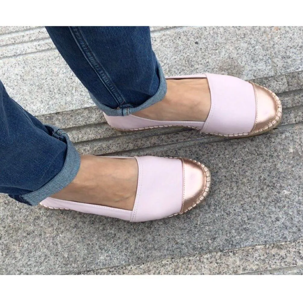 Classic Espadrille in Rose Blush