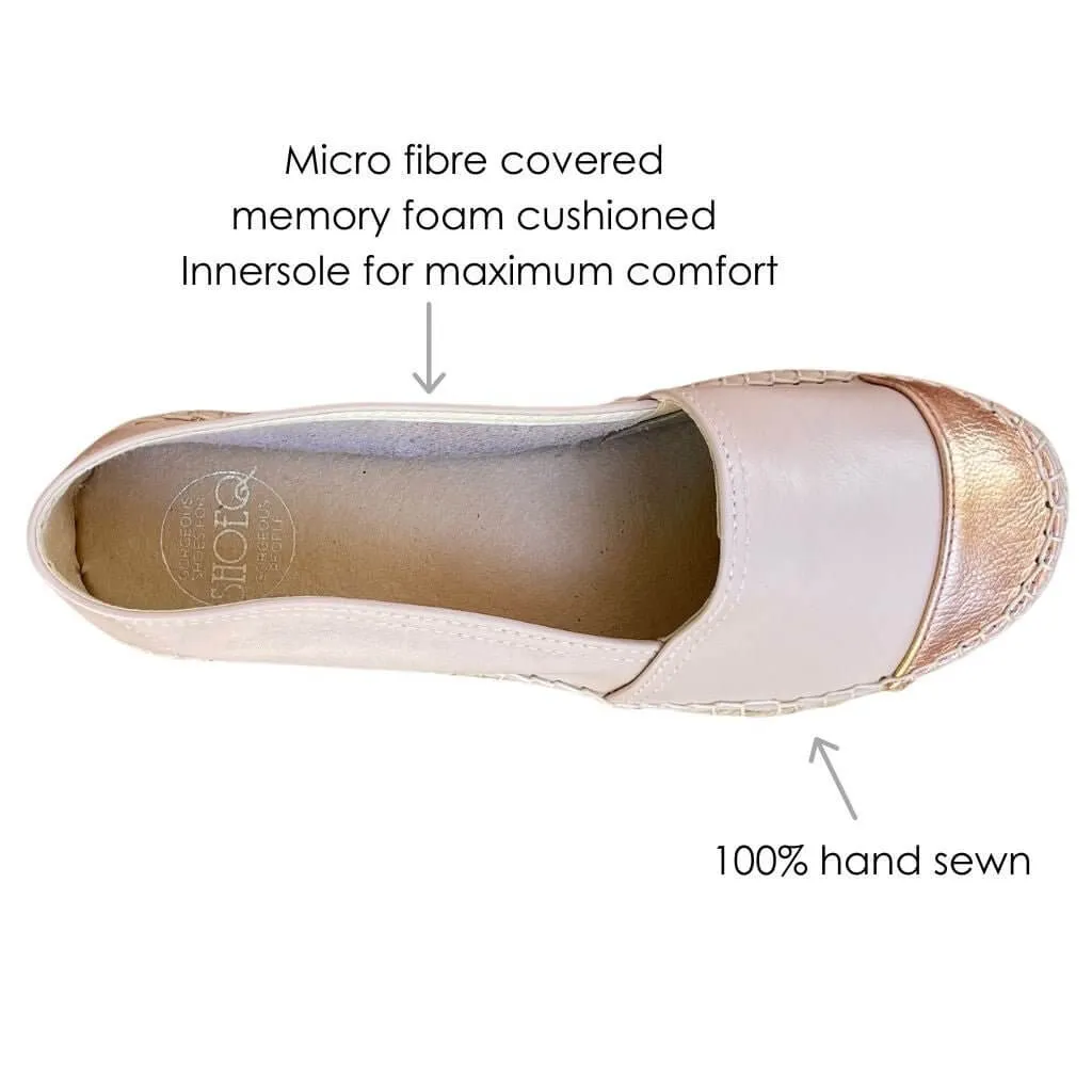 Classic Espadrille in Rose Blush