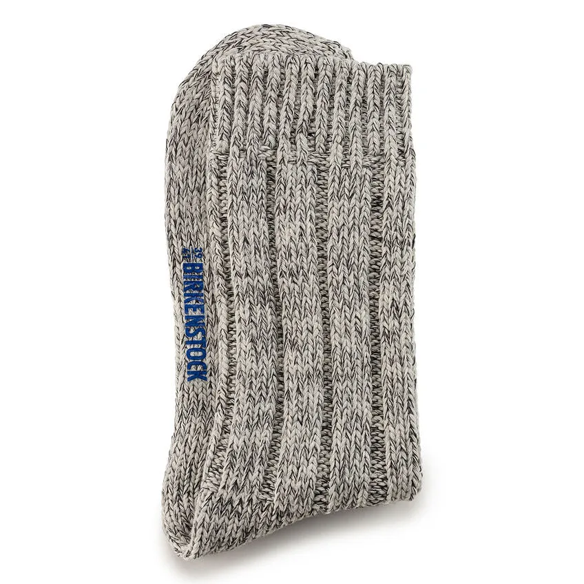 Cotton Twist Sock in Grey