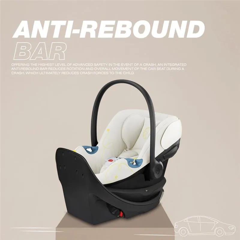 Cybex - Aton G Swivel Infant Car Seat with 180-Degree Rotate, Lava Grey