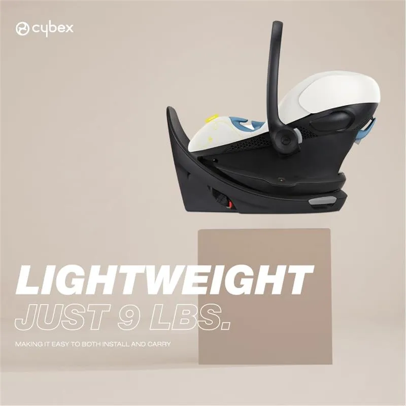 Cybex - Aton G Swivel Infant Car Seat with 180-Degree Rotate, Lava Grey