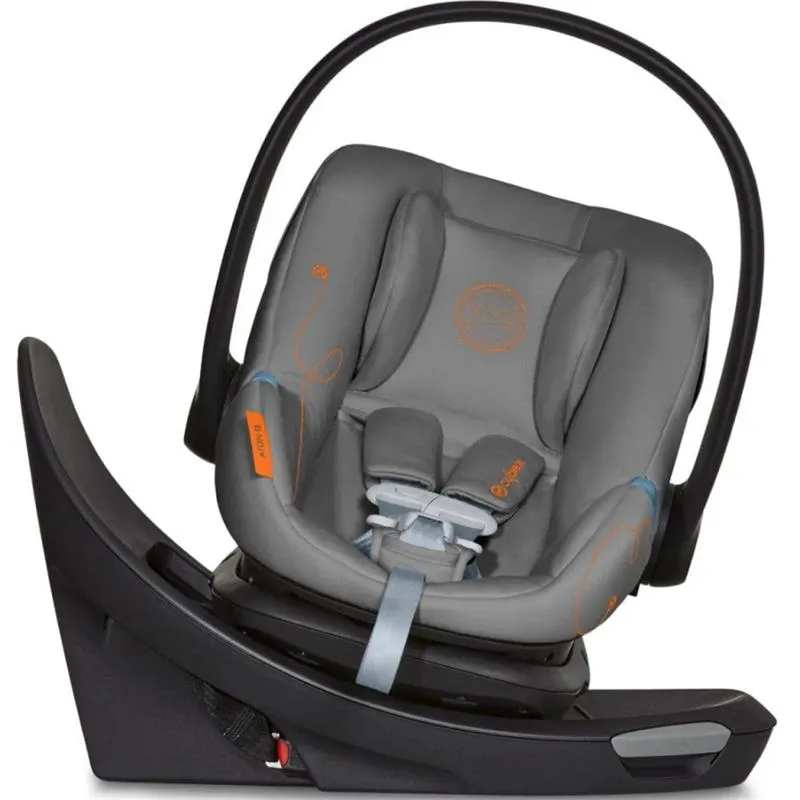 Cybex - Aton G Swivel Infant Car Seat with 180-Degree Rotate, Lava Grey