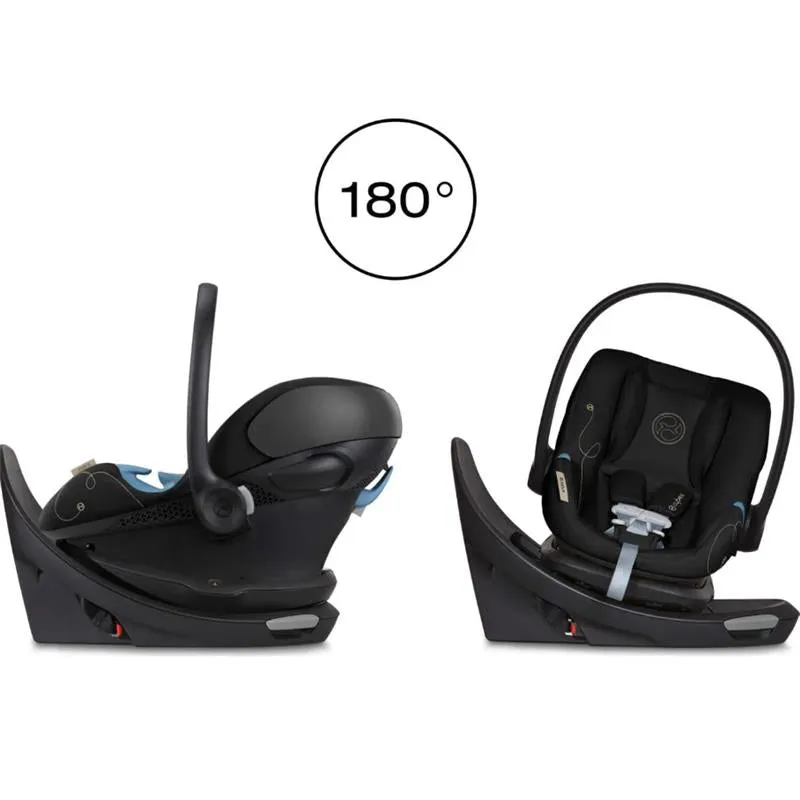 Cybex - Aton G Swivel Infant Car Seat with 180-Degree Rotate, Lava Grey