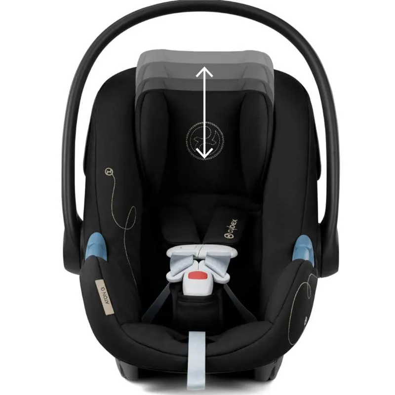 Cybex - Aton G Swivel Infant Car Seat with 180-Degree Rotate, Lava Grey
