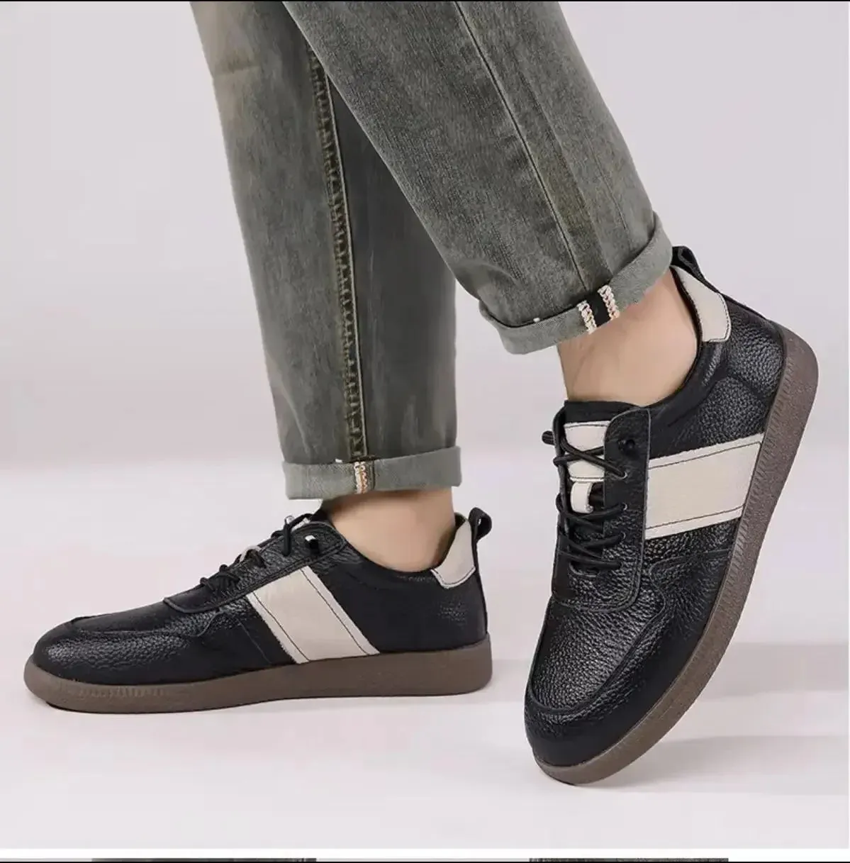 Dawson Genuine Leather Sneakers