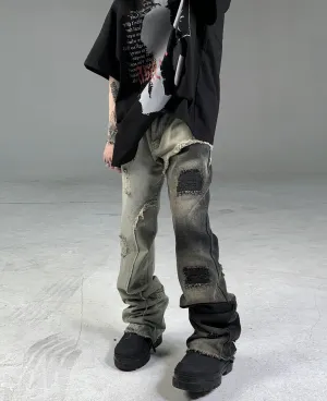 Deconstructed Destroyed Jeans