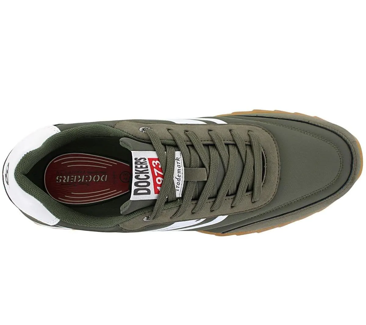 DOCKERS by Gerli 54HY002 - Herren Schuhe Sneakers Grün 702800