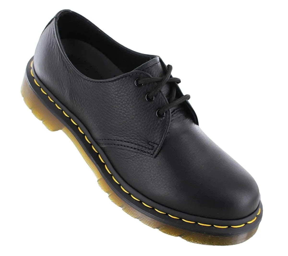 DR. DOC MARTENS 1461 Virginia - Damen Oxford Schuhe Leder Schwarz 24256001