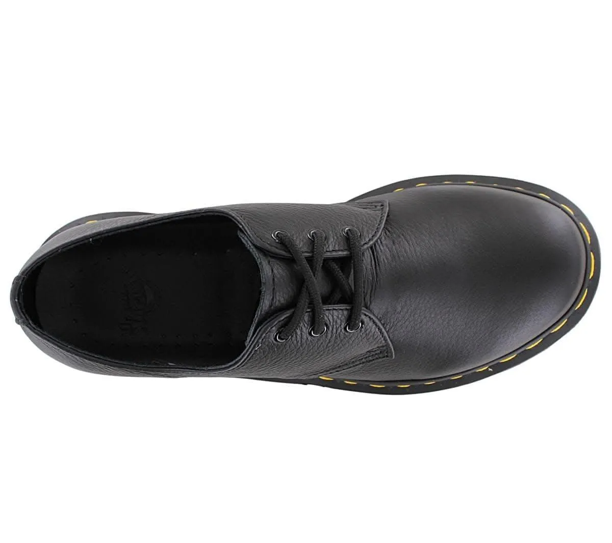 DR. DOC MARTENS 1461 Virginia - Damen Oxford Schuhe Leder Schwarz 24256001