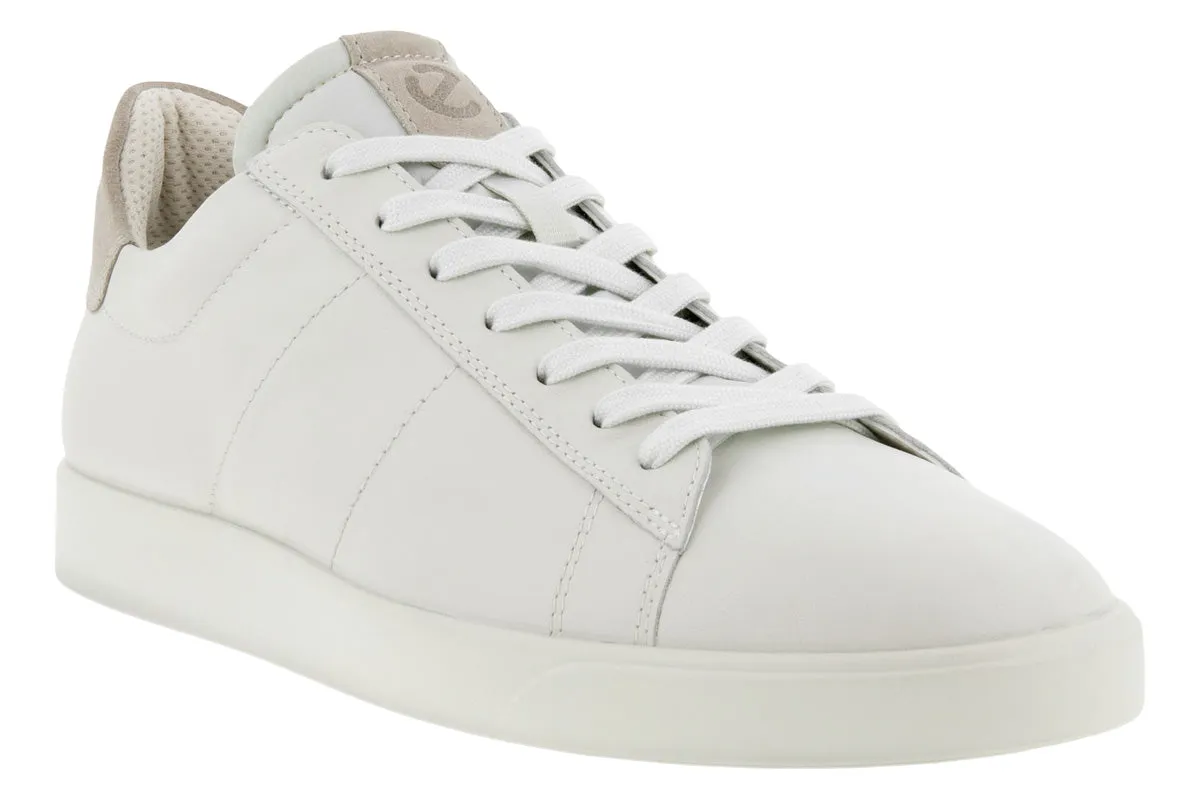 Ecco Street Lite White/Gravel Mens