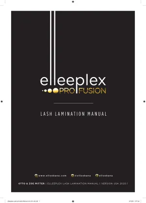 Elleeplex ProFusion Lash Lamination Manual
