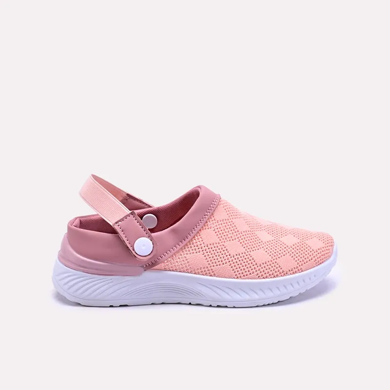 Emberlyn Peach Casual Clogs 0431375