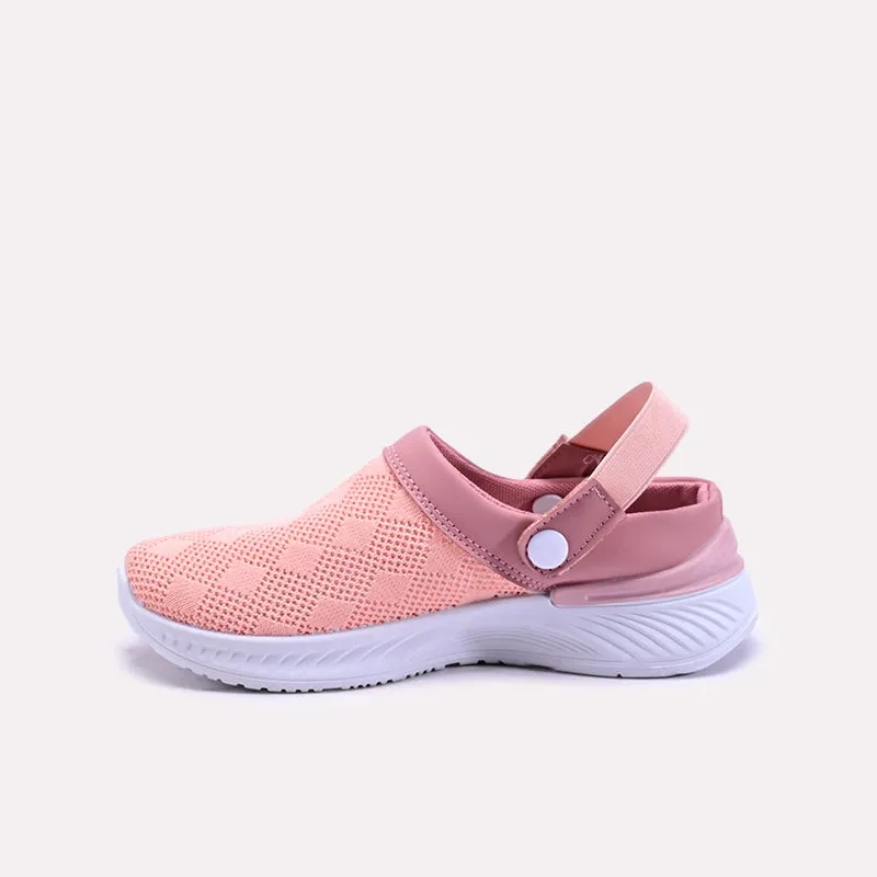Emberlyn Peach Casual Clogs 0431375
