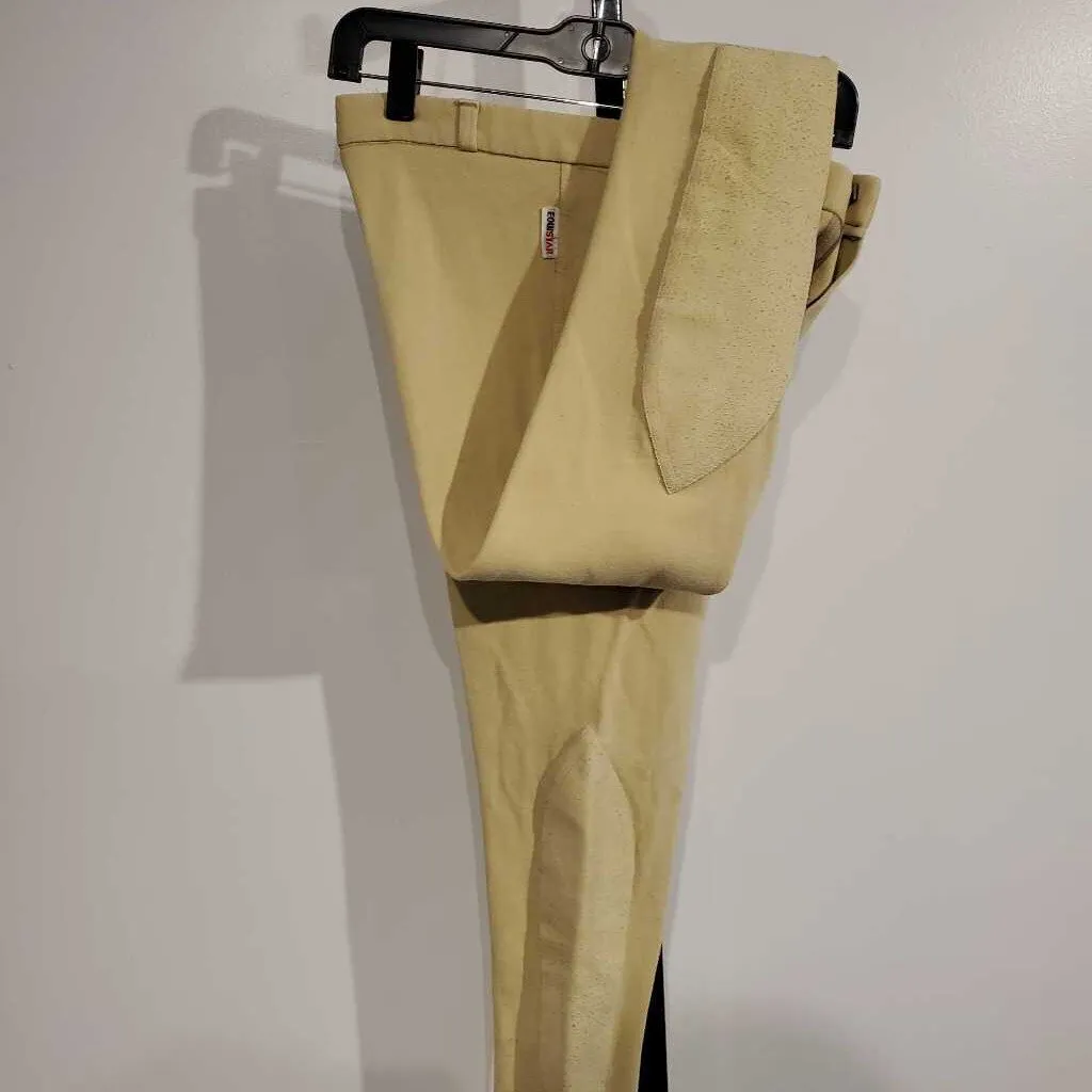 Equistar Tan Breeches Size 16