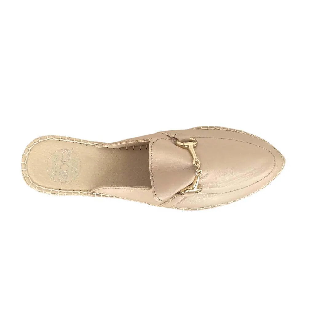 Espadrille Mule in Sand