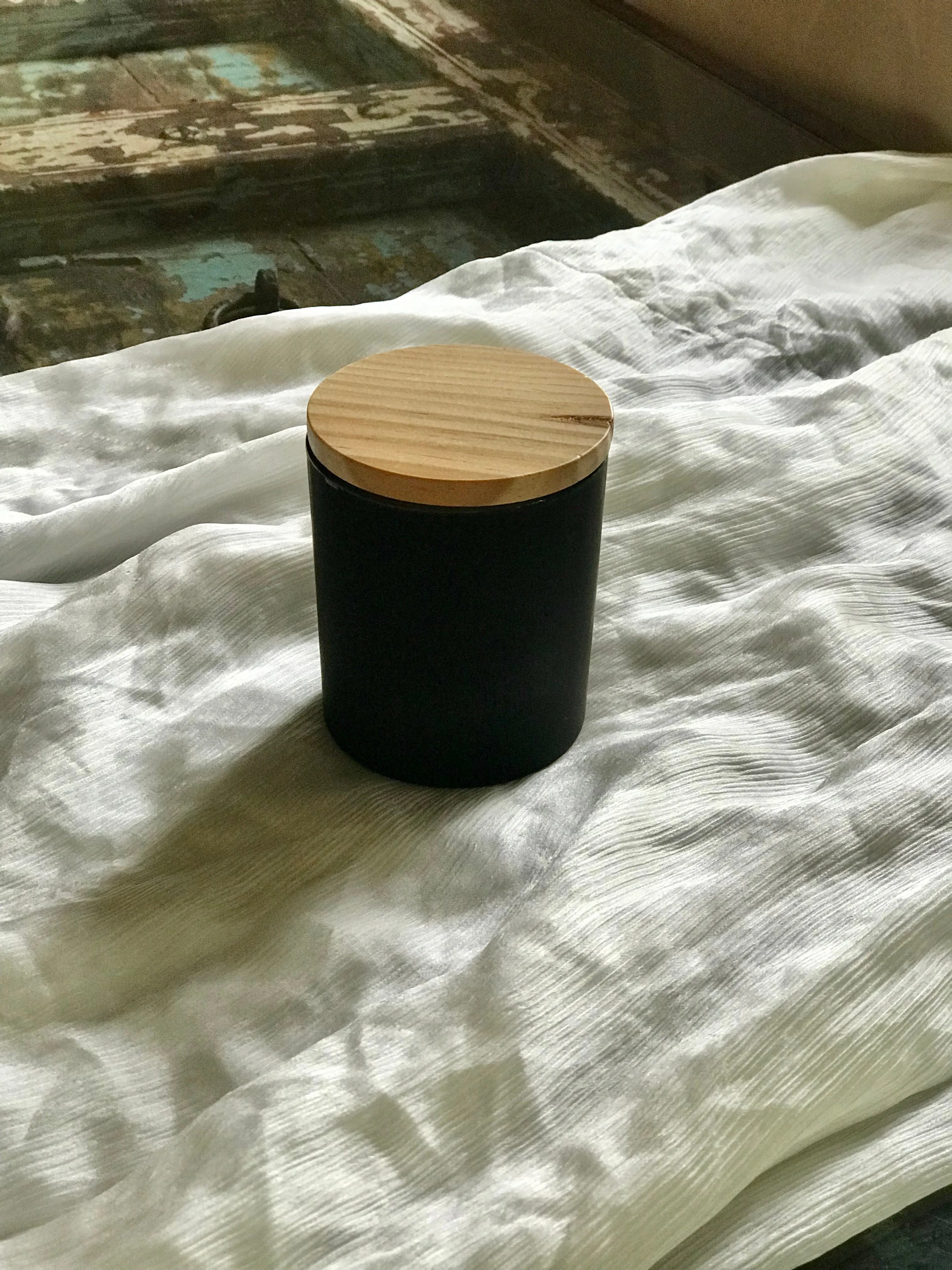 Essential Oil Aromatic Candle | Matte Black | 10 oz.