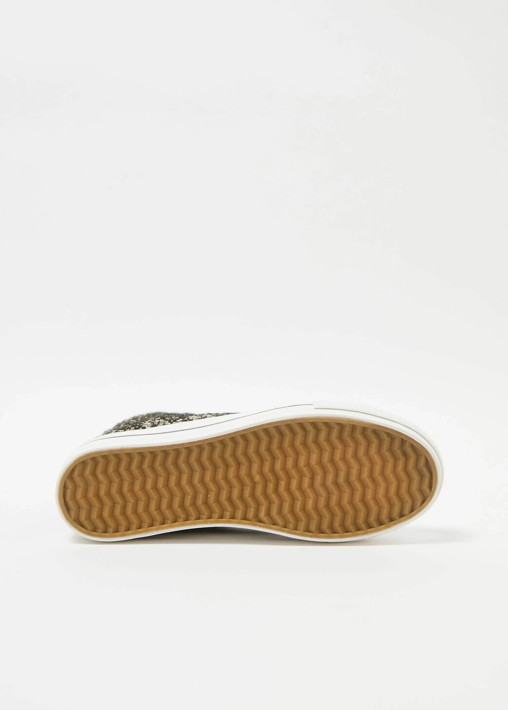 Fancy canvas high-top sneakers