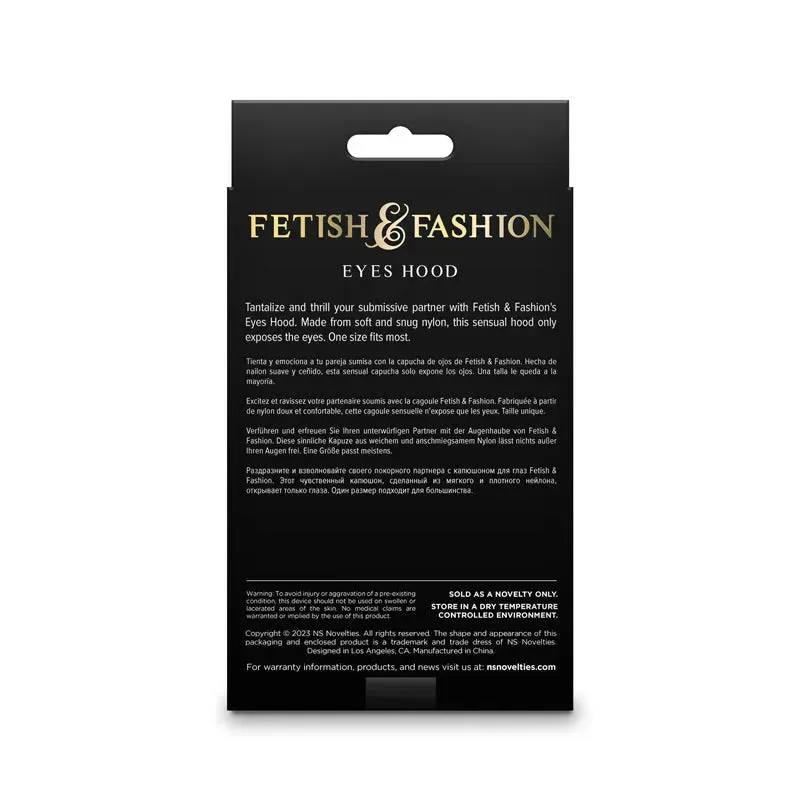 Fetish & Fashion - Eyes Hood -