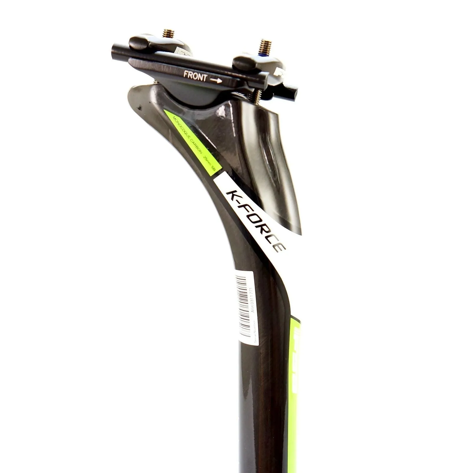 FSA K-Force Carbon Di2 Compatible Seatpost 25.4x350 Offset 25mm Cannondale Green| FSA K-Force Di2対応 カーボンシートポスト 25.4x350mm オフセット25mm Cannondale Green